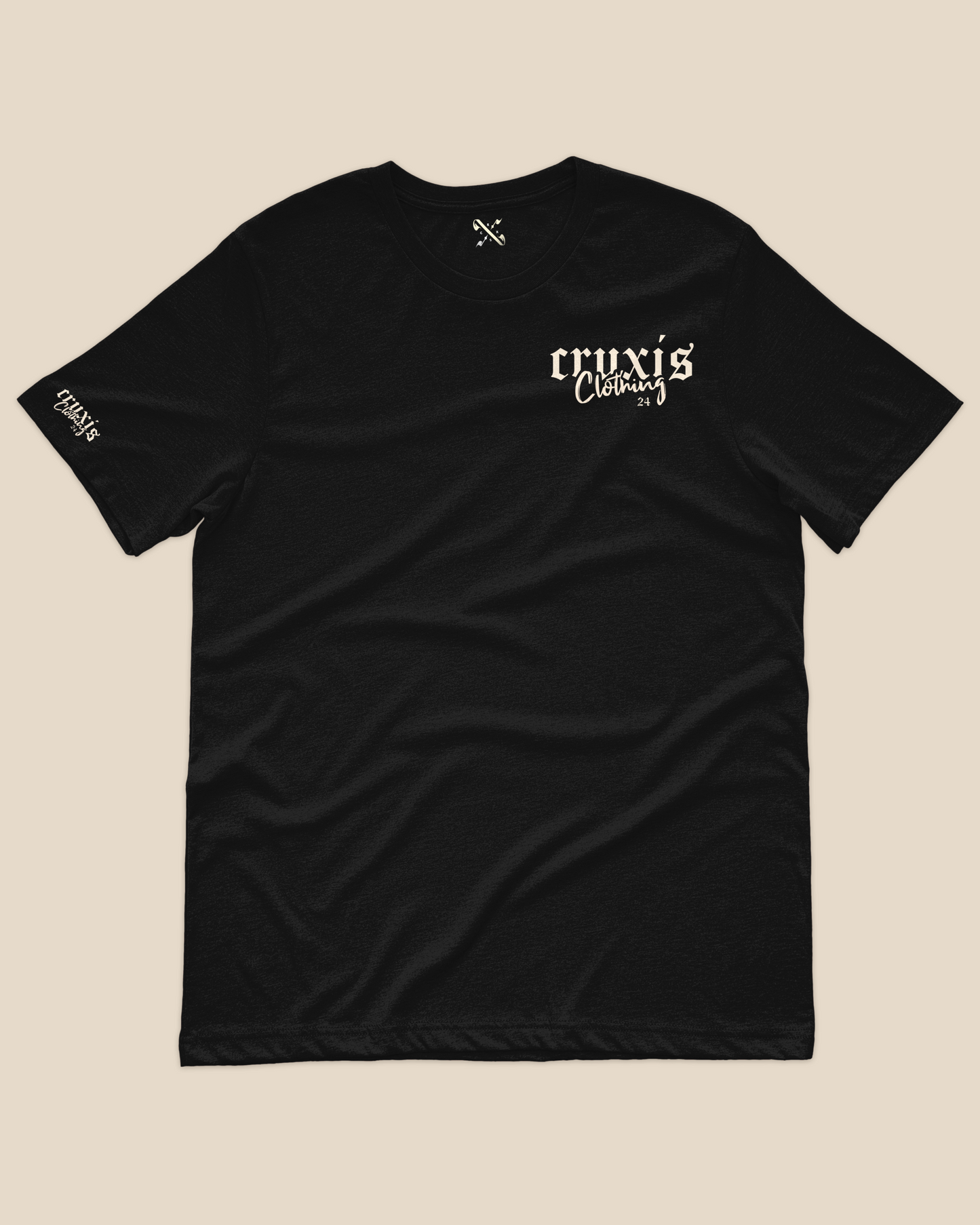 Cruxis Signature Crest Tee (Black)